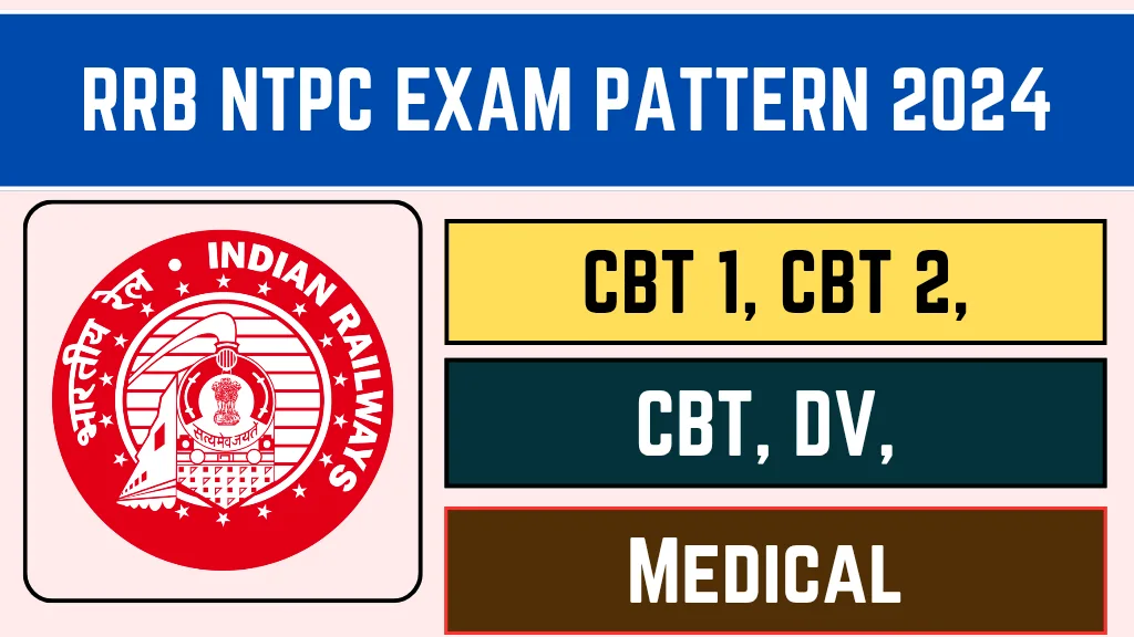 RRB NTPC Exam Pattern 2024
