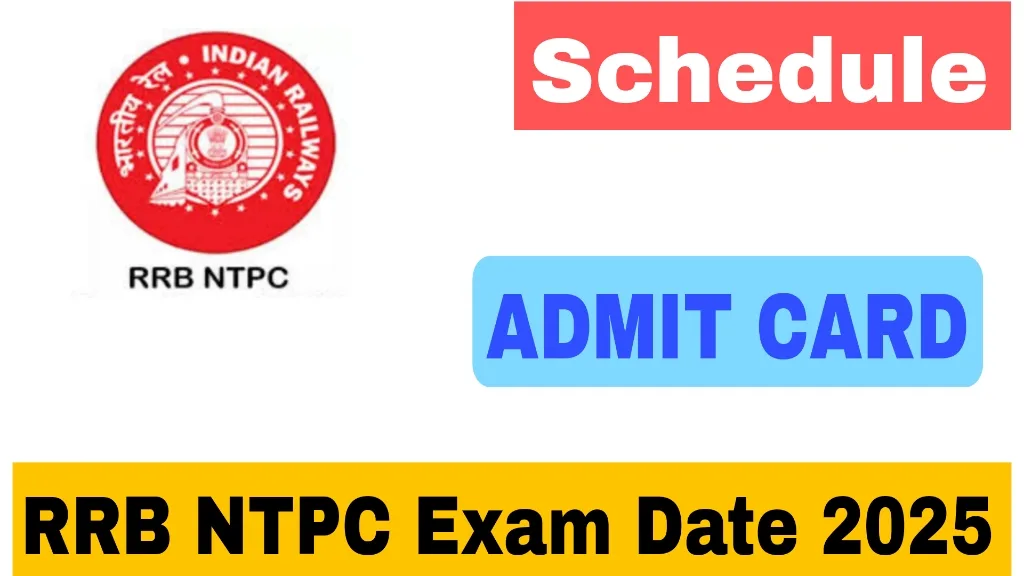 RRB NTPC Exam Date 2025 Released